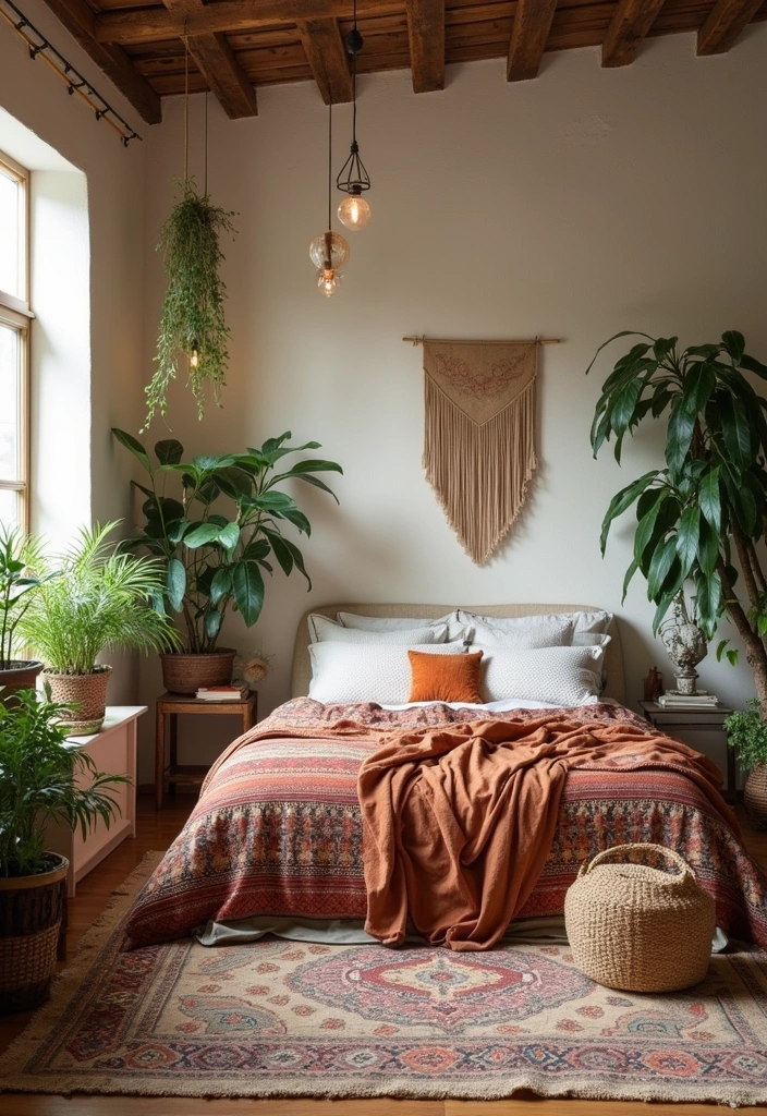 15 Bedroom Decor Ideas That'll Make You Say 'I Need This Now!' - 1. Boho Chic Vibes