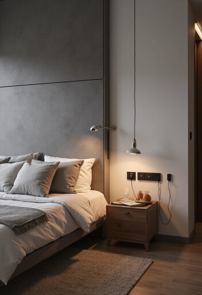 15 Bedroom Decor Ideas That'll Make You Say 'I Need This Now!' - 14. Incorporating Technology