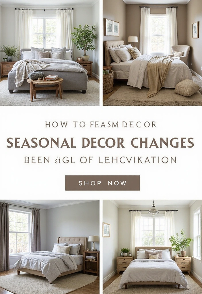 15 Bedroom Decor Ideas That'll Make You Say 'I Need This Now!' - 15. Seasonal Decor Swaps