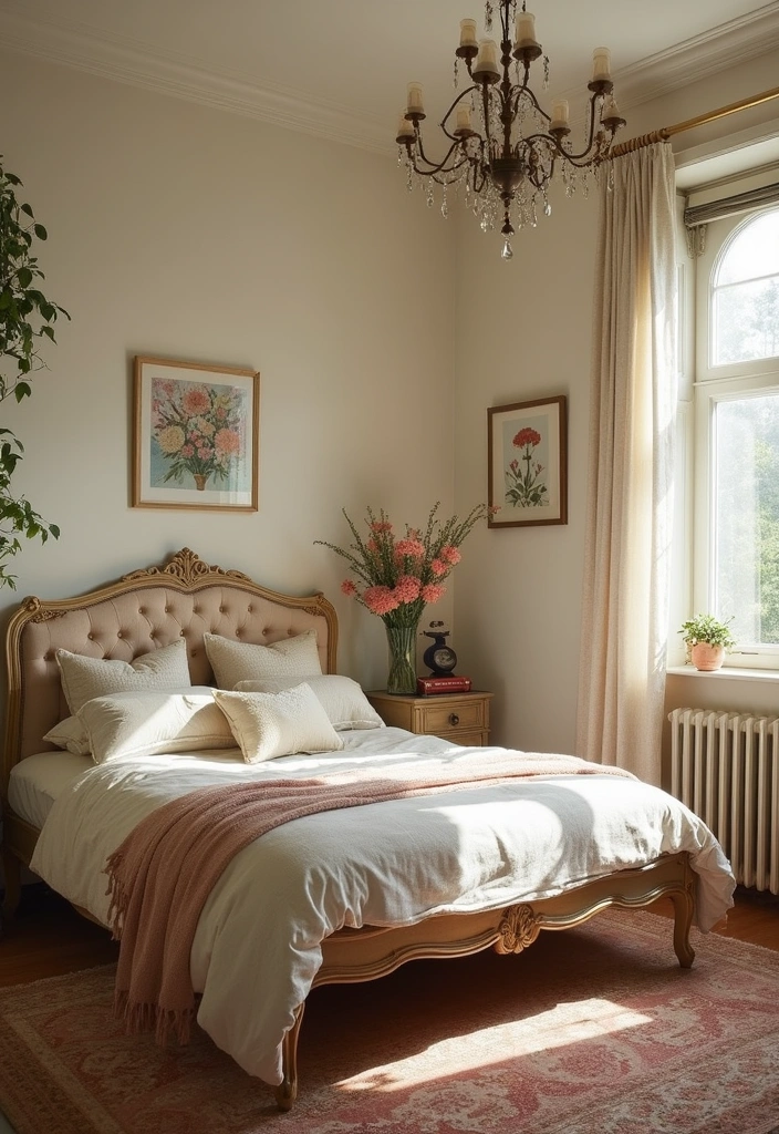 15 Bedroom Decor Ideas That'll Make You Say 'I Need This Now!' - 5. Vintage Eclectic Mix