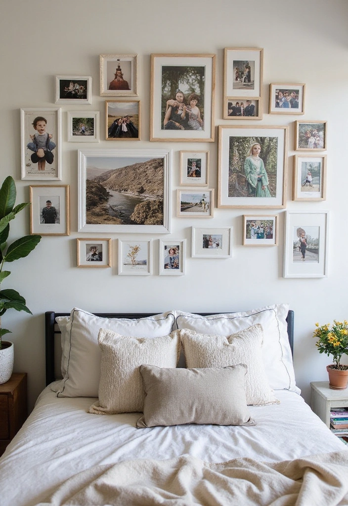 15 Bedroom Decor Ideas That'll Make You Say 'I Need This Now!' - 8. Personalized Gallery Wall