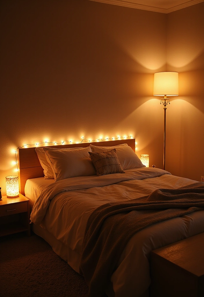 15 Bedroom Decor Ideas That'll Make You Say 'I Need This Now!' - 9. Soft Lighting Magic