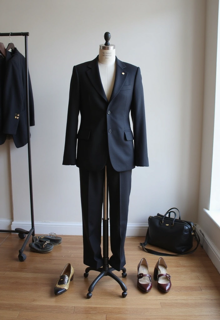 20 Stylish Office Outfits That'll Make You Feel Like a Boss (Say Hello to #5!) - 1. The Classic Blazer and Trousers Combo