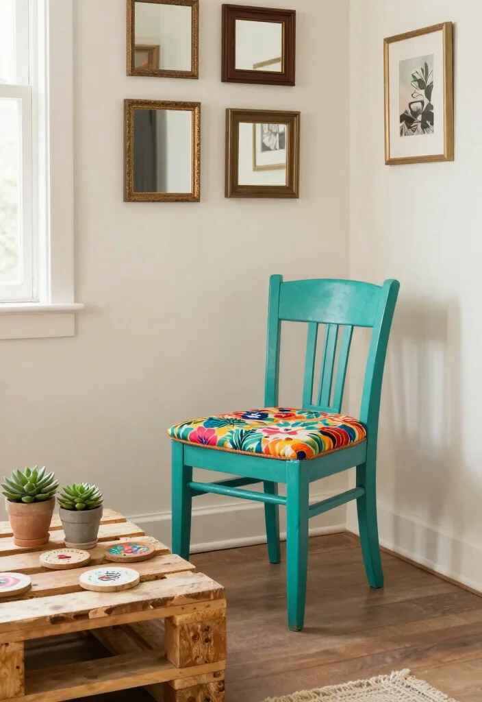 12 Sustainable Home Decor Ideas That Are Stylish AND Eco-Friendly (You Won't Believe #5!) - 1. Upcycled Furniture Creations 1