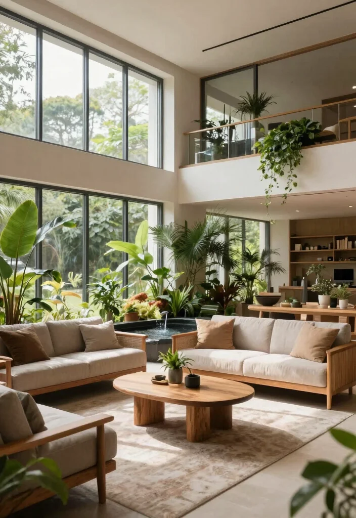 12 Sustainable Home Decor Ideas That Are Stylish AND Eco-Friendly (You Won't Believe #5!) - 10. Biophilic Design Elements 1