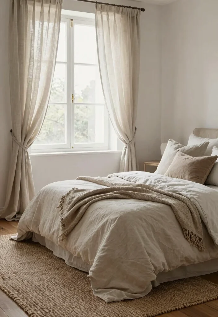 12 Sustainable Home Decor Ideas That Are Stylish AND Eco-Friendly (You Won't Believe #5!) - 4. Natural Textiles and Fabrics 1