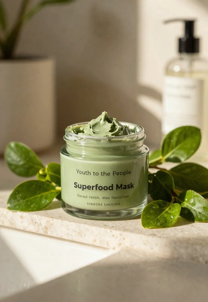10 Eco-Friendly Skincare Products for Sensitive Skin You’ll Wish You Knew Sooner! - 6. Face Mask: Youth to the People Superfood Mask 1