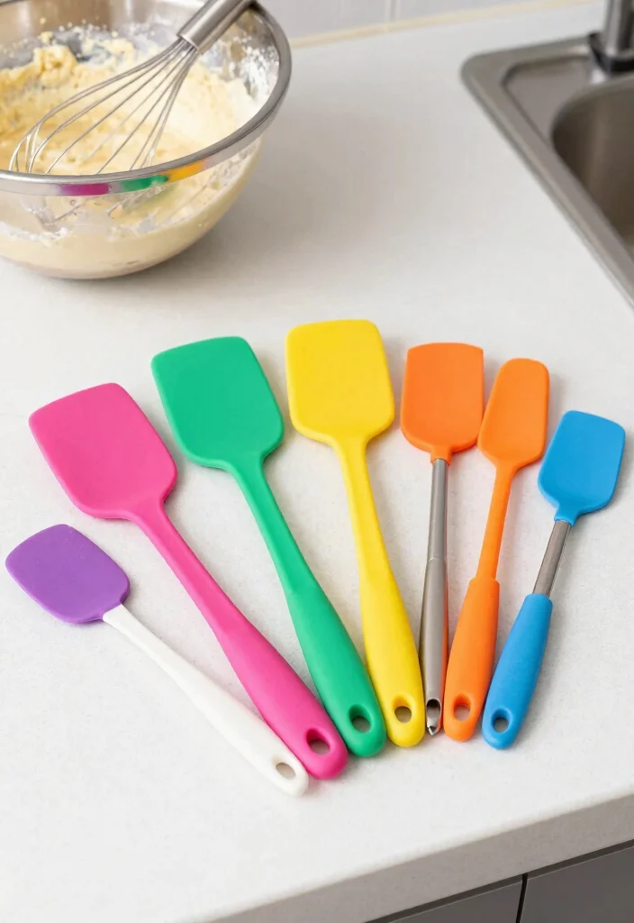 10 Kitchen Equipment Must-Haves That Will Change Your Cooking Game Forever! - 7. Silicone Spatula Set 1