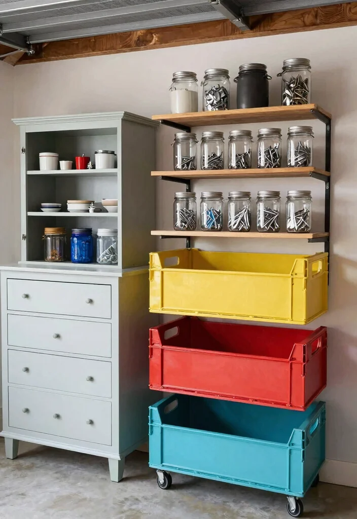 15 Easy Garage Decluttering Tips That Will Change Your Life Forever! - 11. Get Creative With DIY Solutions 1
