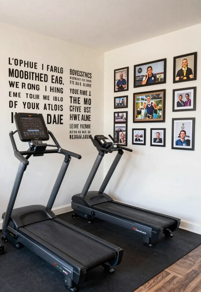 15 Modern Home Gym Inspirations That'll Elevate Your Fitness Game! - 11. Personalized Spaces 1