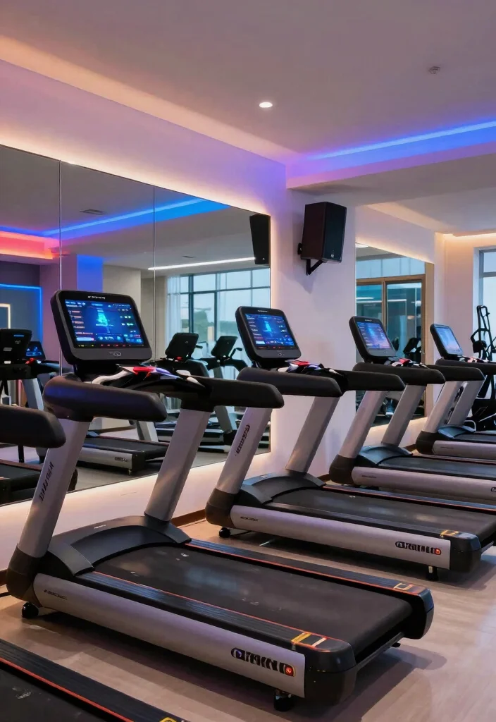 15 Modern Home Gym Inspirations That'll Elevate Your Fitness Game! - 5. High-Tech Haven 1