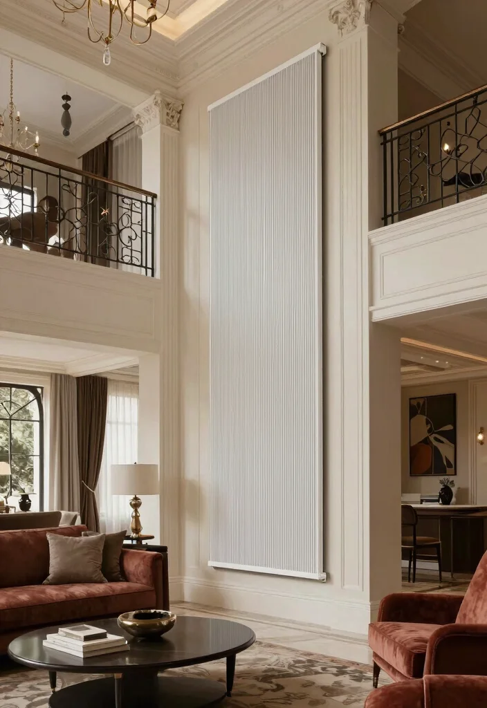 15 Stylish Heating Options for High Ceilings That Will Elevate Your Home Decor! - 14. Custom Built-In Heating Solutions 1