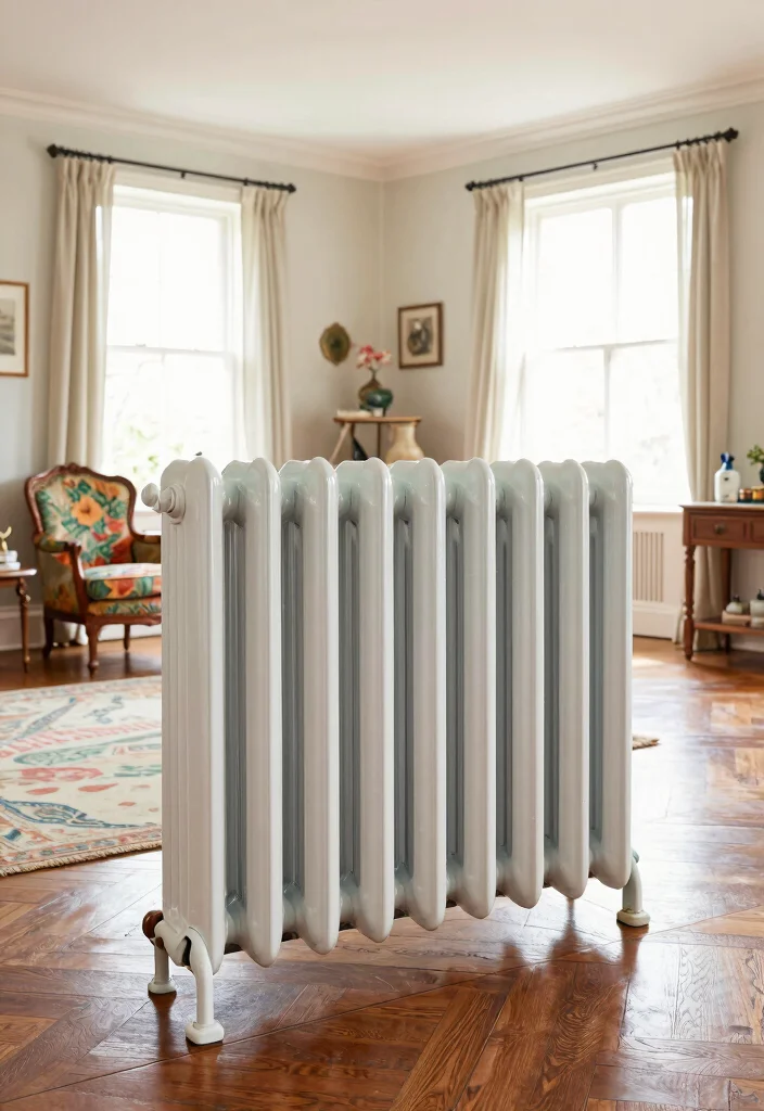 15 Stylish Heating Options for High Ceilings That Will Elevate Your Home Decor! - 3. Vintage Radiators 1