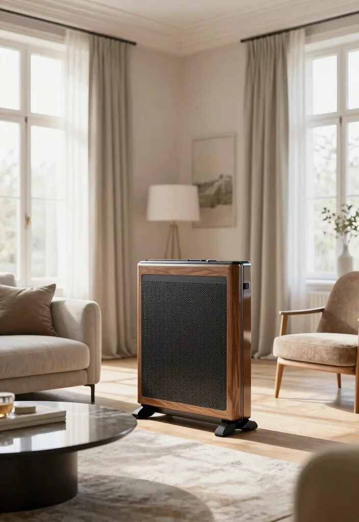 15 Stylish Heating Options for High Ceilings That Will Elevate Your Home Decor! - 5. Statement Floor Heaters 1