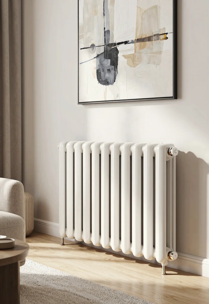 15 Stylish Heating Options for High Ceilings That Will Elevate Your Home Decor! - 8. Chic Decorative Radiators 1