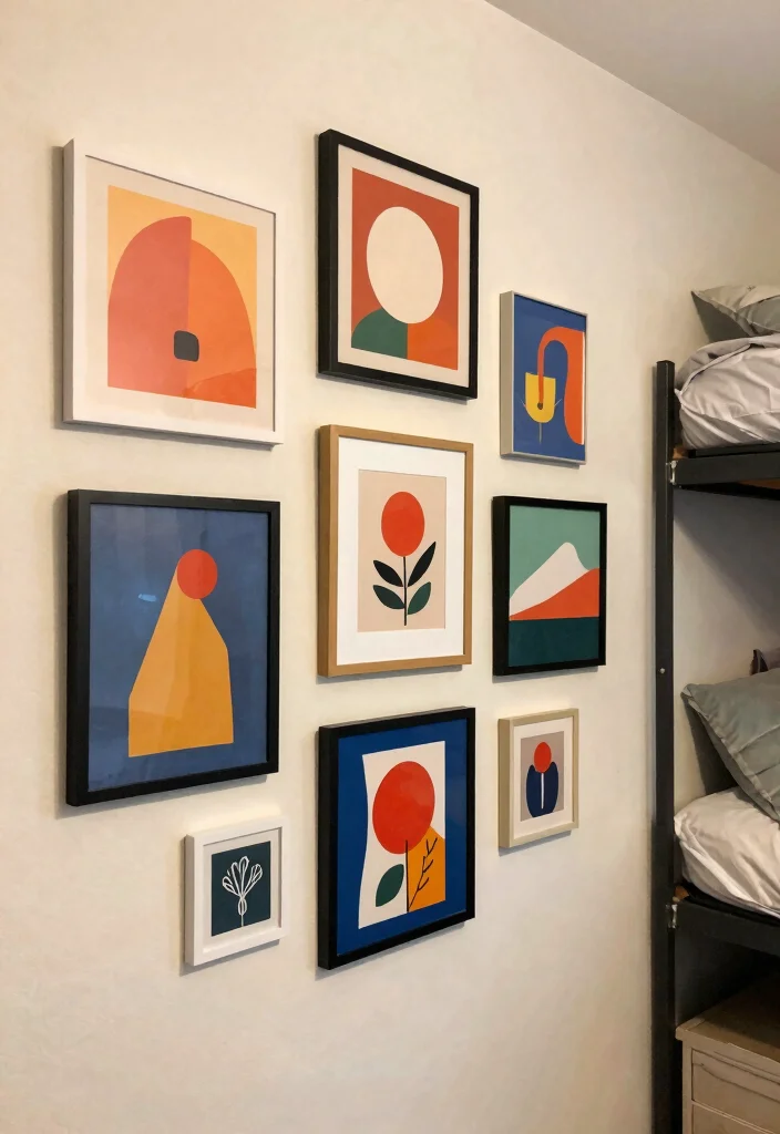 15 Trendy Dorm Room Decor Hacks That Will Transform Your Space. - 13. Creative Wall Art 1