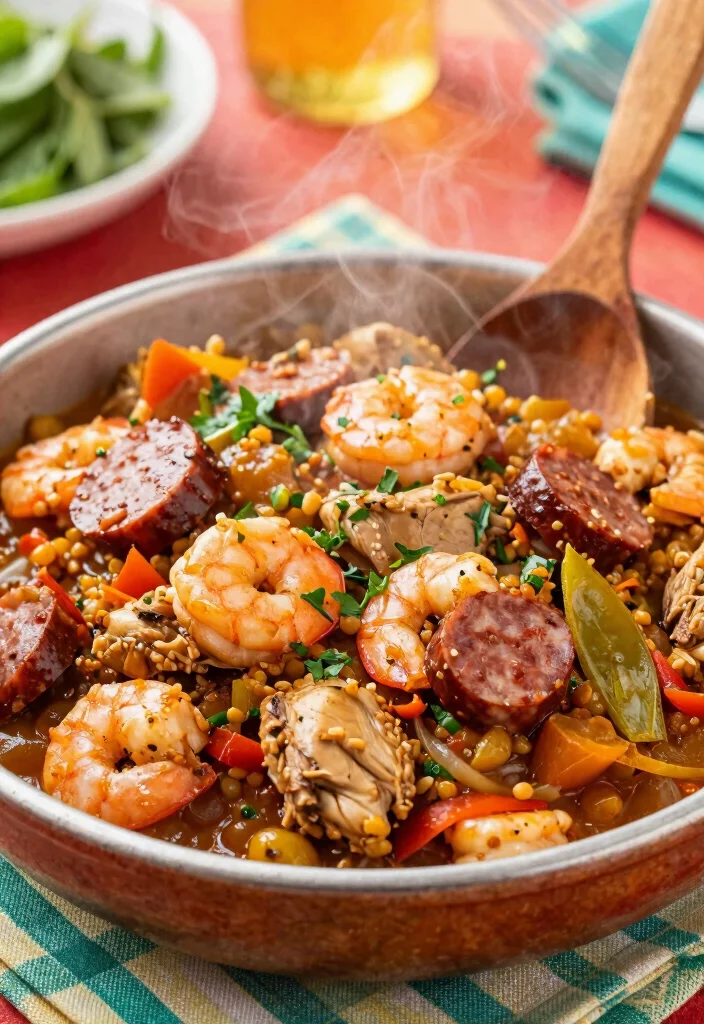 21 Classic American Dishes That Will Make You Feel Right at Home! - 17. Jambalaya 1