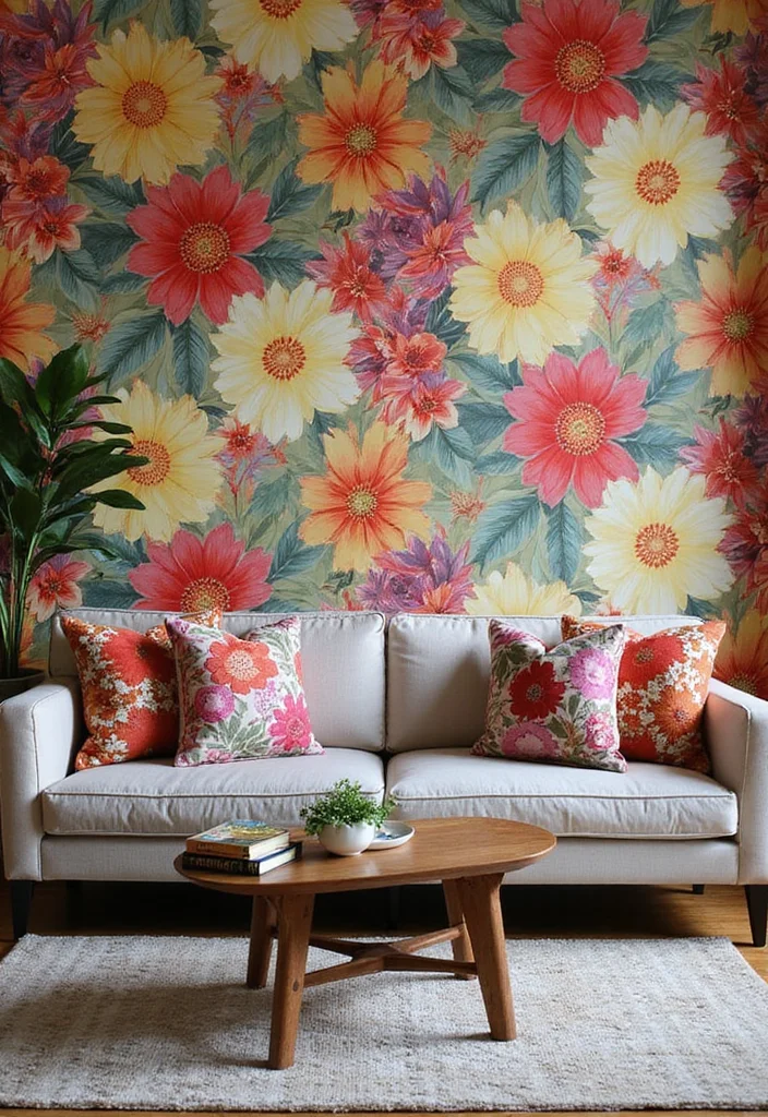 How to Choose Transformative Wallpapers That Outshine Traditional Decor! - 1. Embrace Bold Patterns 1