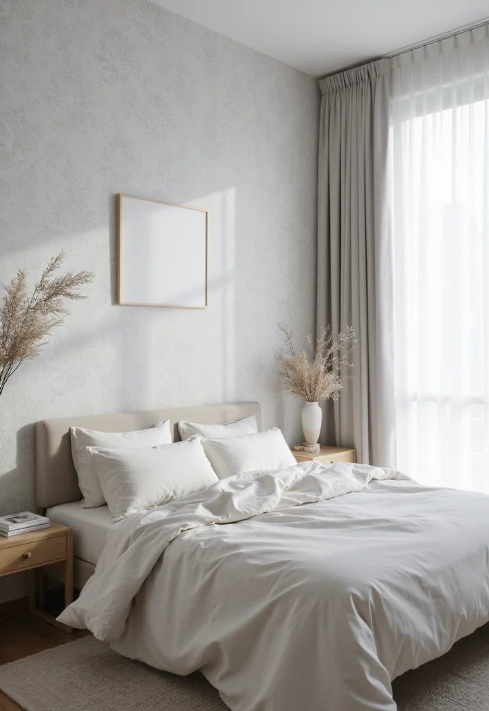 How to Choose Transformative Wallpapers That Outshine Traditional Decor! - 8. Minimalist Patterns for Subtle Elegance 1