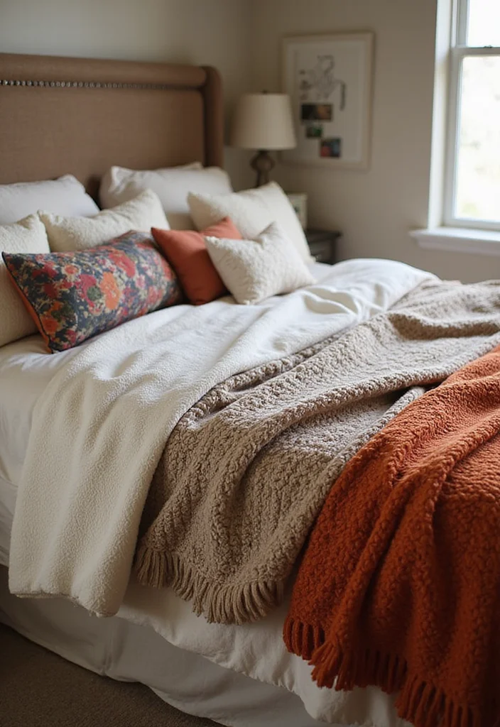 How to Choose the Best Cozy Blankets for a Warm Winter Vibe - 7. Layering Techniques for Extra Warmth 1