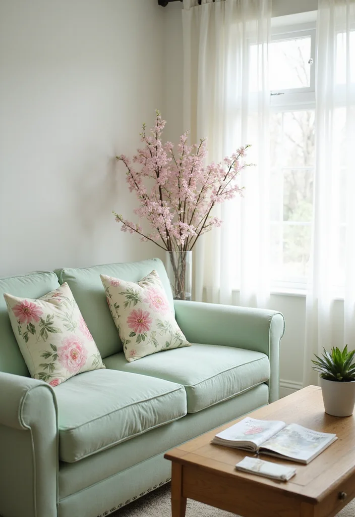 How to Select the Perfect Room Colors for Different Seasons: A Complete Guide - 1. Spring Awakening: Fresh Pastels and Floral Accents 1