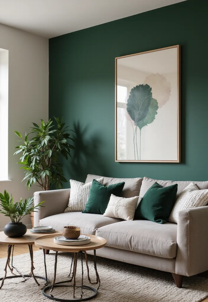 How to Select the Perfect Room Colors for Different Seasons: A Complete Guide - 6. Accent Walls: A Seasonal Game Changer 1