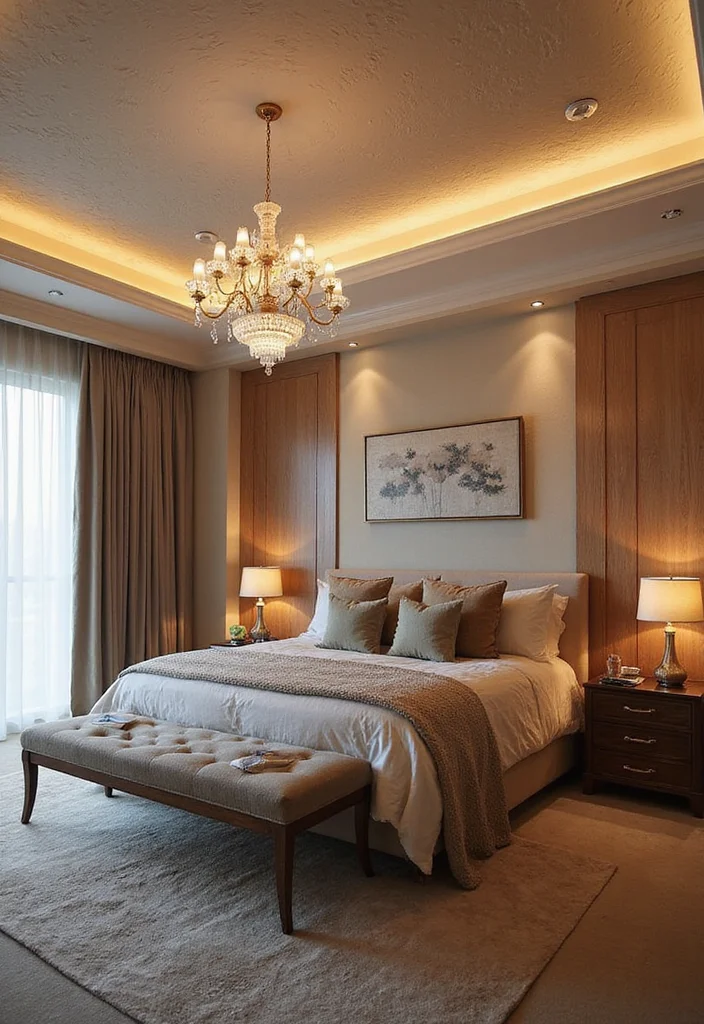 Look Up: Why the Ceiling is the Most Important Design Canvas of 2026 - 10. Creative Use of Lighting Techniques 1