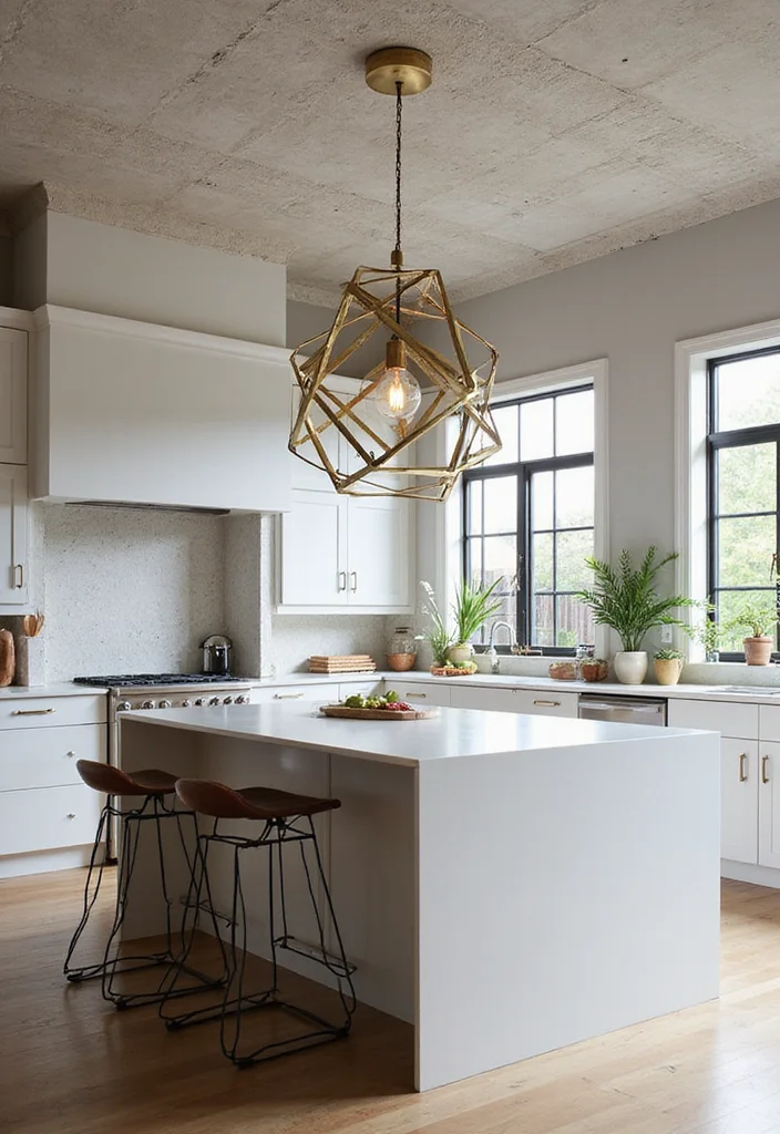 Look Up: Why the Ceiling is the Most Important Design Canvas of 2026 - 4. Statement Lighting Fixtures as Ceiling Decor 1