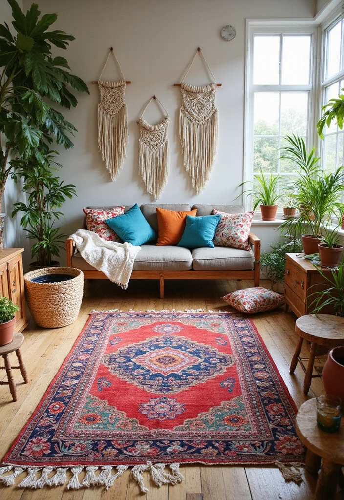 Outstanding Rugs to Make Your Home Stand Out! - 3. Bohemian Beauty 1