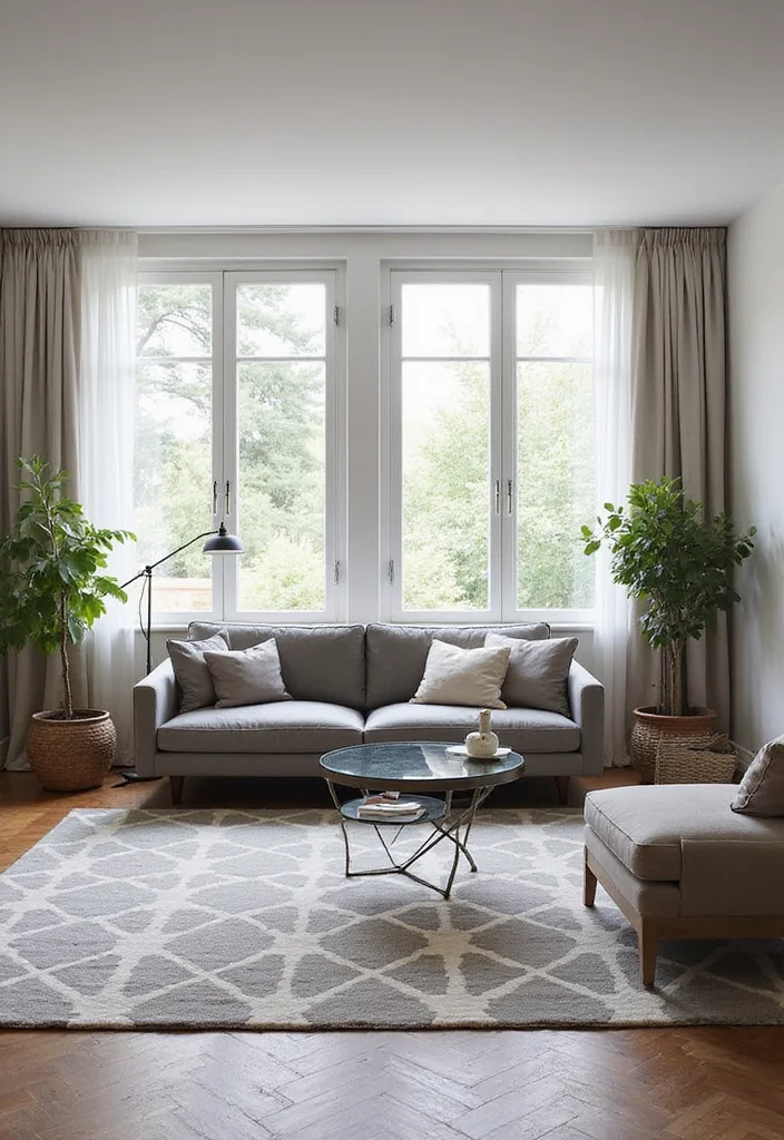 Outstanding Rugs to Make Your Home Stand Out! - 4. Modern Minimalist Chic 1