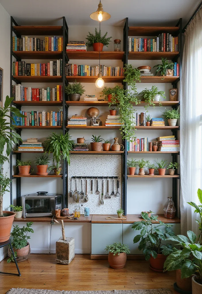Small Apartment Magic: Layout Hacks That Make 500 Square Feet Feel Like a Mansion - 2. Create Visual Height with Vertical Storage 1