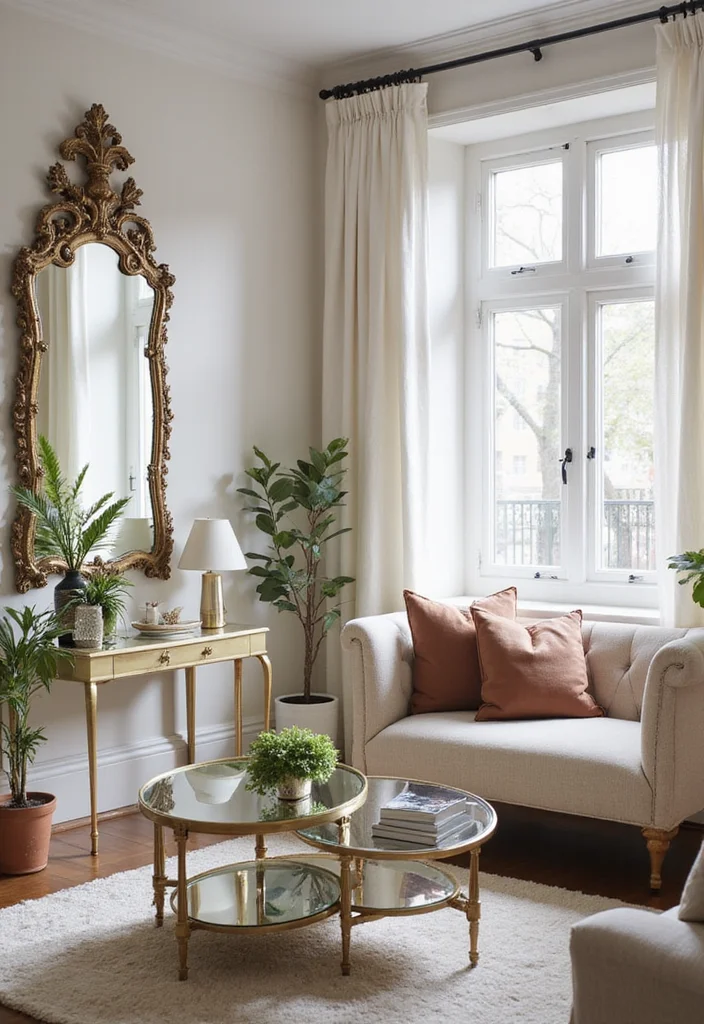 Small Apartment Magic: Layout Hacks That Make 500 Square Feet Feel Like a Mansion - 4. Utilize Mirrors to Expand the Space 1
