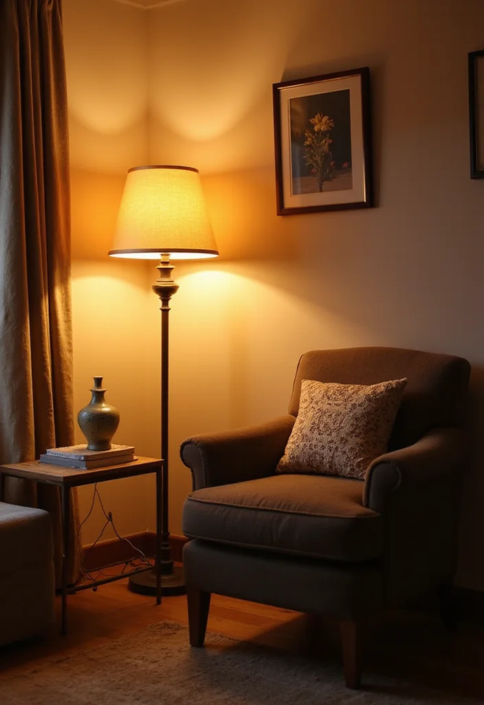 Solutions for Small Space Home Decor Challenges - 6. Use Adjustable Lighting 1