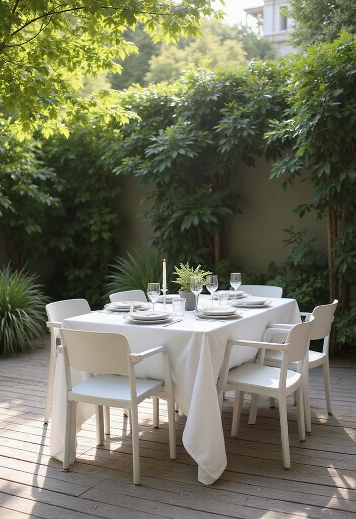 The Ultimate Guide to Modern Outdoor Tables That Elevate Your Aesthetics For Different Occasions - 1. The Minimalist Marvel 1
