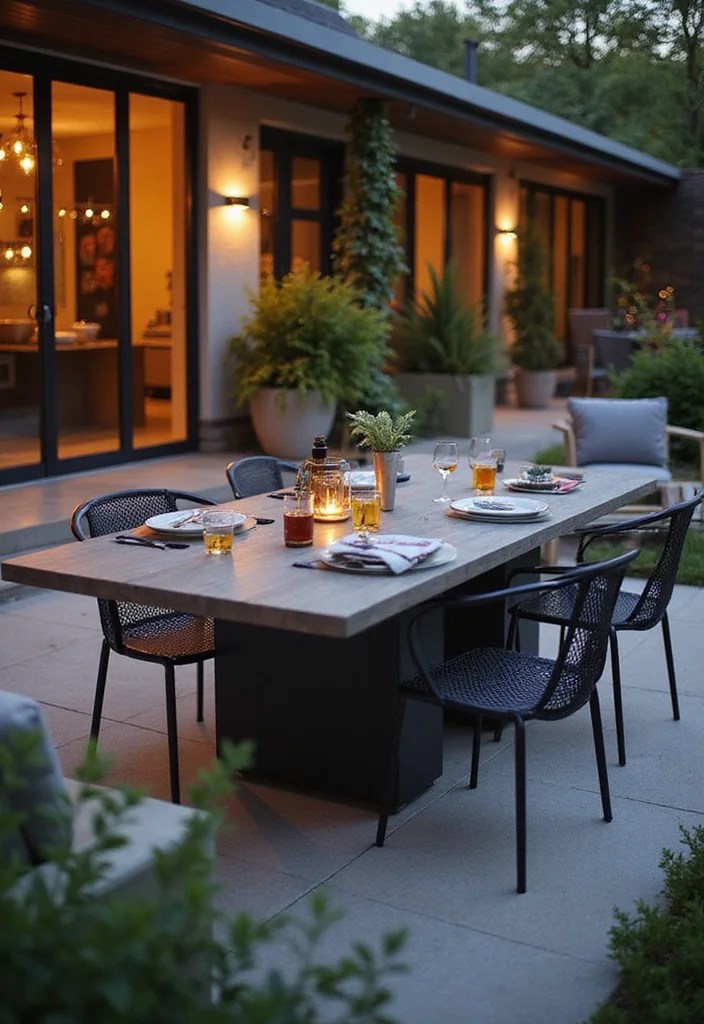 The Ultimate Guide to Modern Outdoor Tables That Elevate Your Aesthetics For Different Occasions - 10. The Smart Table 1