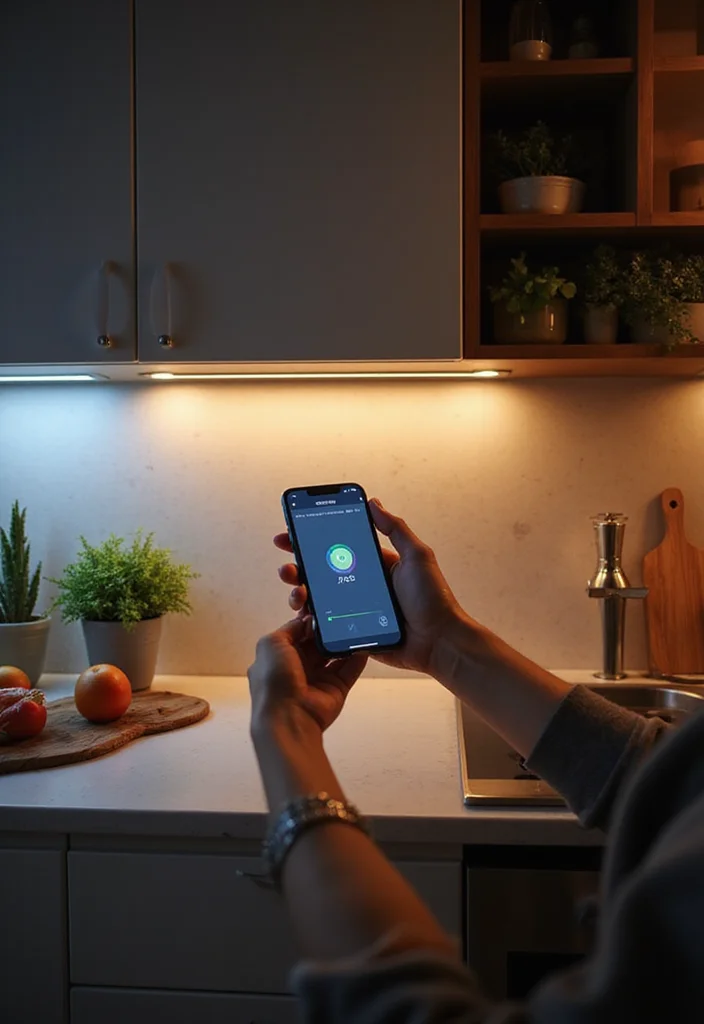 The Ultimate Guide to Using Under-Cabinet Lighting for a Cozy Home Vibe - 11. Utilizing Smart Lighting Technology 1
