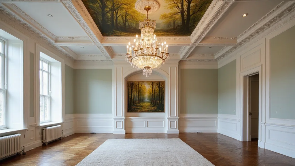 Look Up: Why 2026 is the Year of the Sculptural Ceiling and Patterned Flooring - Ceilings are no longer an afterthought 1