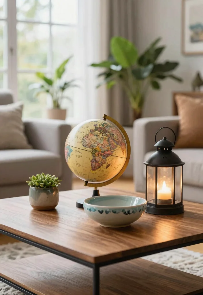 Step By Step: How to Effortlessly Style Your Coffee Table with Just Five Items - 4. Unique Decorative Objects 1