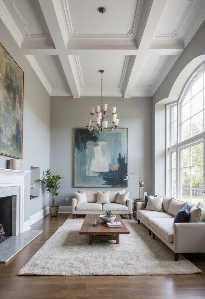 Step By Step: Mastering the Principle of Three in Home Decor - Coordinating Trim, Walls, and Ceilings - 6. The Impact of Scale and Proportion 1