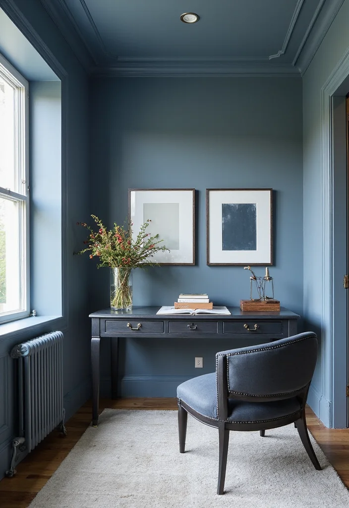 Step By Step: Mastering the Principle of Three in Home Decor - Coordinating Trim, Walls, and Ceilings - 8. Utilizing Color Theory 1