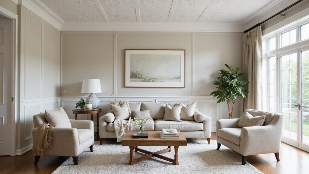 Step By Step: Mastering the Principle of Three in Home Decor - Coordinating Trim, Walls, and Ceilings