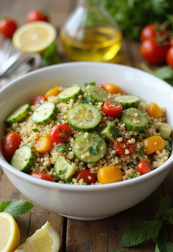 15 Healthy Meals You Can Make in Under 30 Minutes (Your Body Will Thank You!) - 1. Quick Quinoa Salad 1