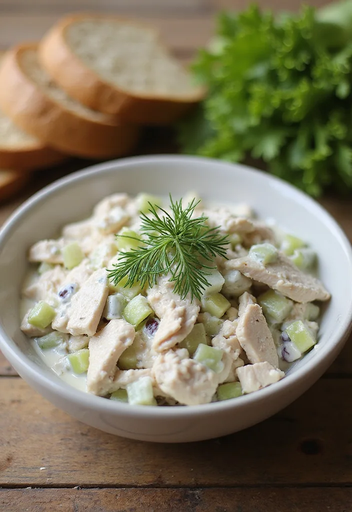 15 Healthy Meals You Can Make in Under 30 Minutes (Your Body Will Thank You!) - 15. Greek Yogurt Chicken Salad 1