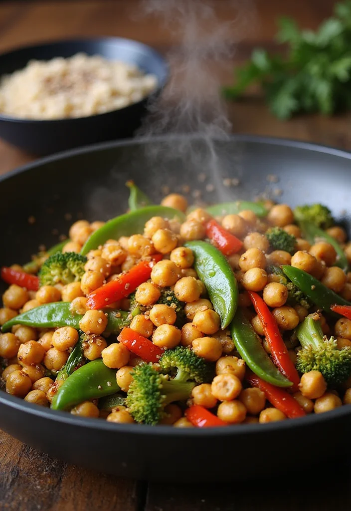 15 Healthy Meals You Can Make in Under 30 Minutes (Your Body Will Thank You!) - 3. Chickpea Stir-fry 1
