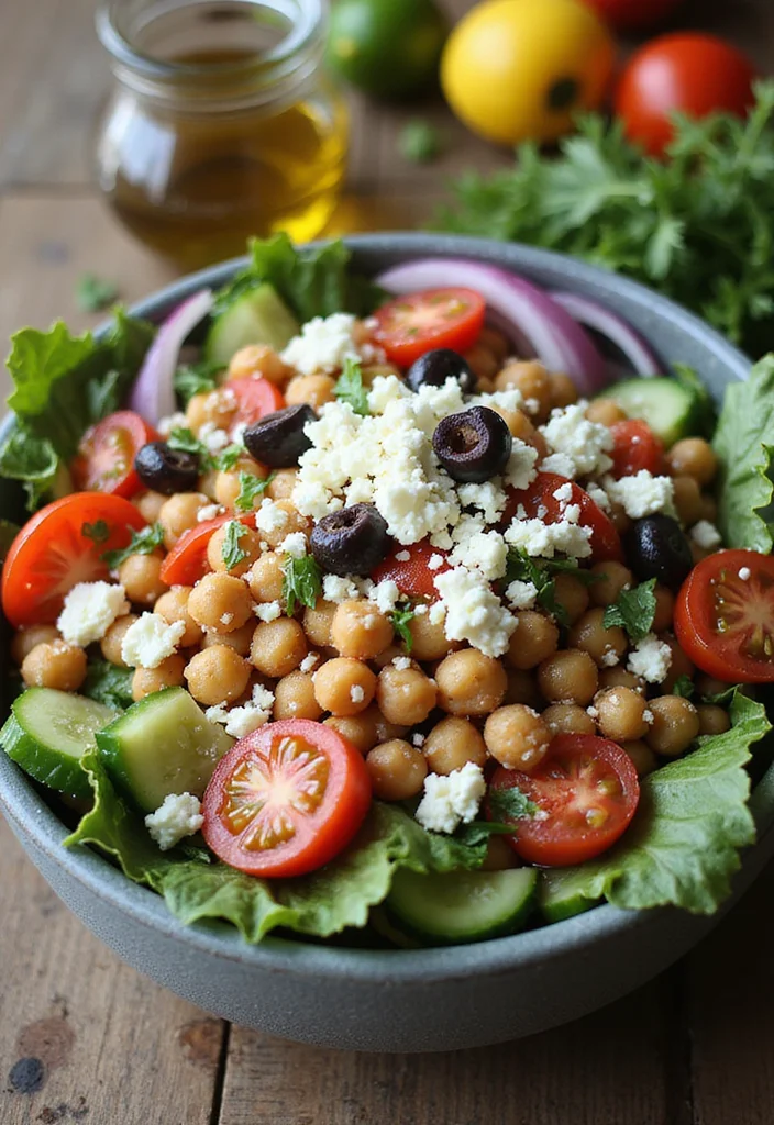 15 Healthy Meals You Can Make in Under 30 Minutes (Your Body Will Thank You!) - 6. Mediterranean Chickpea Bowl 1