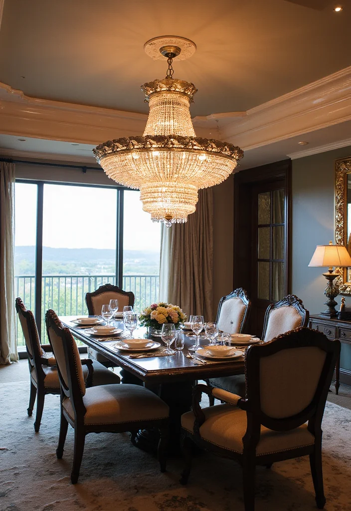 Transform Your Home: How to Style a Luxury Open-Plan Living Space Like an Interior Design Pro! - 4. Choose Statement Lighting 1