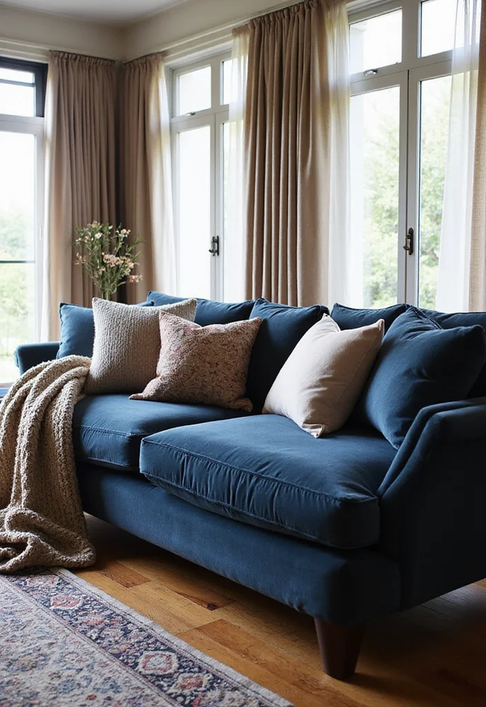 Transform Your Home: How to Style a Luxury Open-Plan Living Space Like an Interior Design Pro! - 5. Incorporate High-End Textiles 1