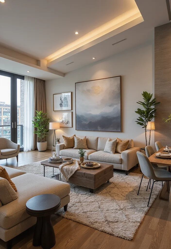 Transform Your Home: How to Style a Luxury Open-Plan Living Space Like an Interior Design Pro! - 7. Optimize Your Layout 1